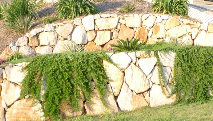 Retaining walls custom made for your garden or project